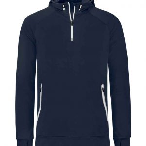 Proact Zip Neck Hooded Sweatshirt PA360