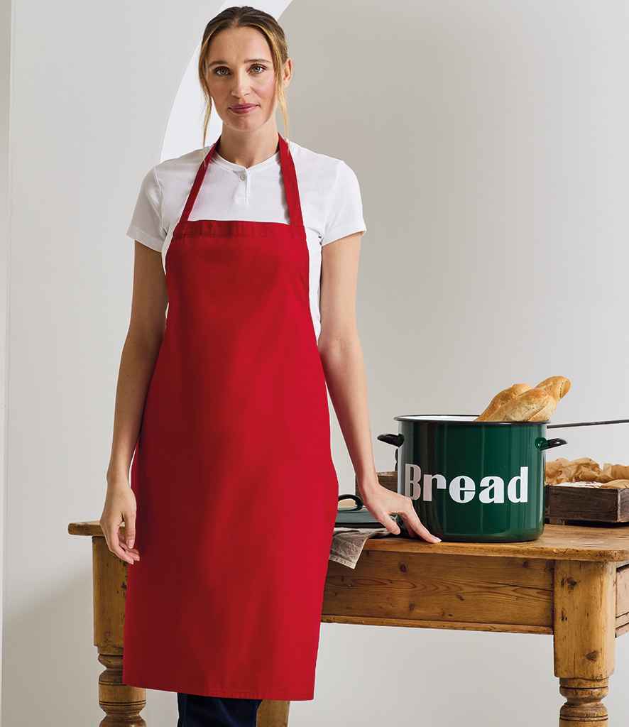 Premier Organic Cotton Bib Apron PR102 - Image 17