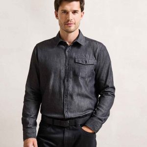 Premier Jeans Stitch Denim Shirt PR222