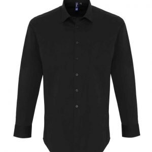 Premier Long Sleeve Stretch Fit Poplin Shirt PR244
