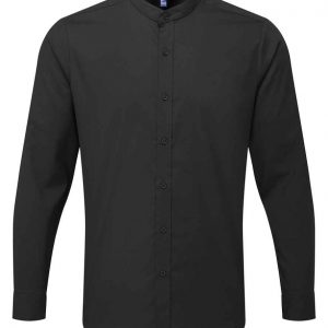 Premier Long Sleeve Grandad Shirt PR258