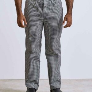 Premier Pull On Chef's Check Trousers PR552