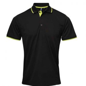 Premier Contrast Coolchecker® Piqué Polo Shirt PR618
