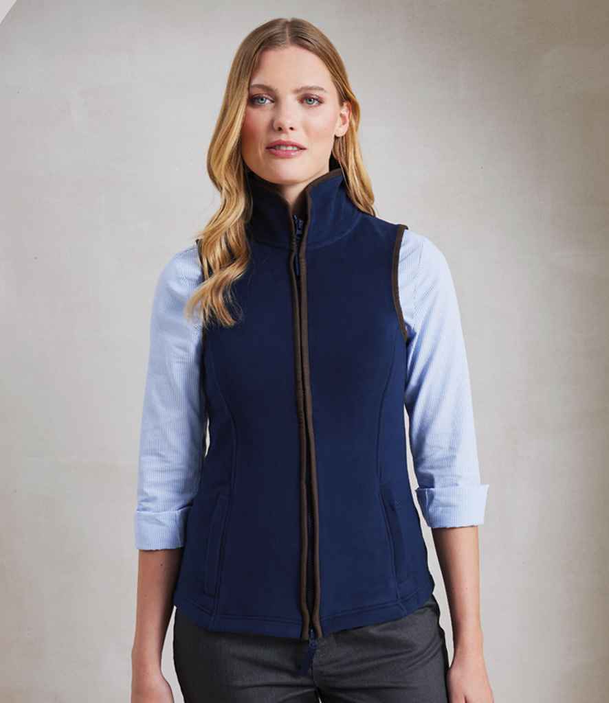 Premier Ladies Artisan Fleece Gilet PR804 - Image 3
